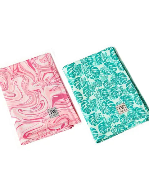 Teewraps Cotton T-Shirt Towel COMBO (pack of 2)